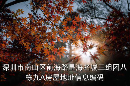深圳星海名城樓房怎樣，星海灣壹號小區房子怎么樣
