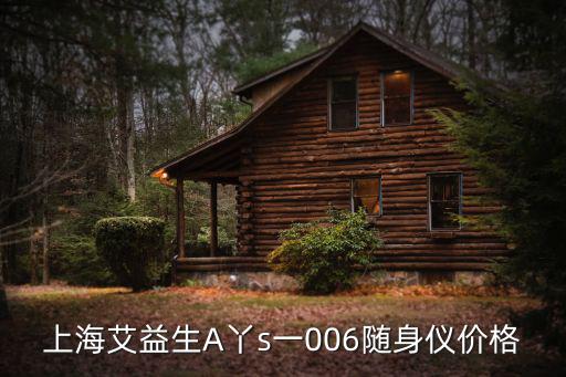 上海艾益生A丫s一006隨身儀價(jià)格