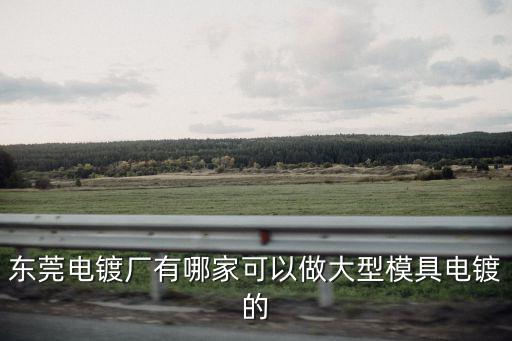 東莞電鍍廠有哪家可以做大型模具電鍍的