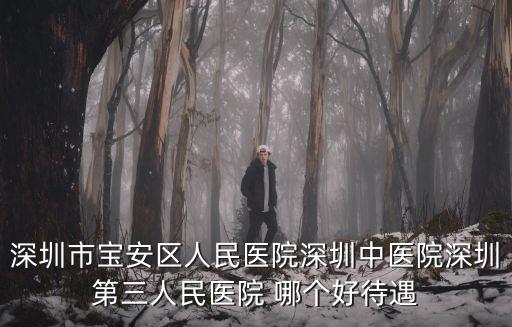 深圳市寶安區人民醫院深圳中醫院深圳第三人民醫院 哪個好待遇