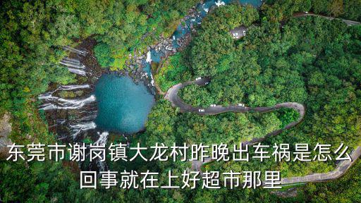 東莞企石中學1月27日211班車禍，東莞市謝崗鎮(zhèn)大龍村昨晚出車禍是怎么回事就在上好超市那里