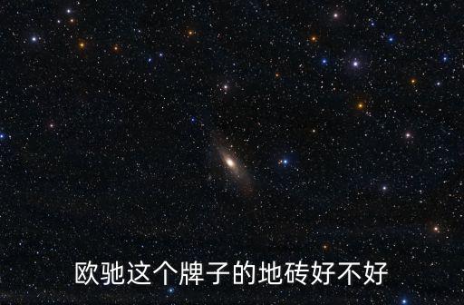歐馳這個牌子的地磚好不好