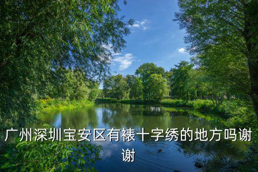 廣州深圳寶安區有裱十字繡的地方嗎謝謝