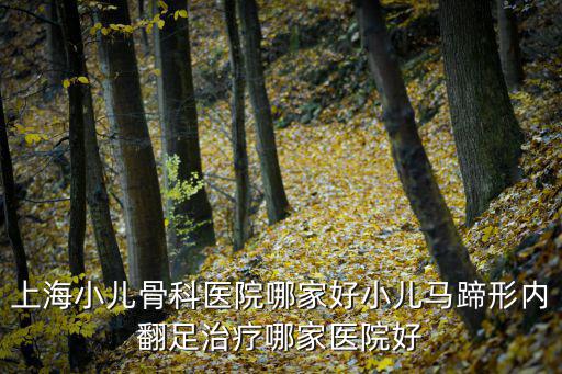 上海小兒骨科醫(yī)院哪家好小兒馬蹄形內(nèi)翻足治療哪家醫(yī)院好