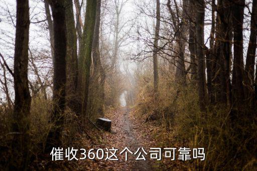 催收360這個公司可靠嗎