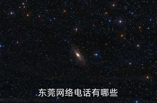 東莞網絡電話有哪些