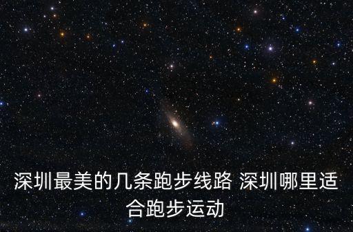 深圳最美的幾條跑步線路 深圳哪里適合跑步運動