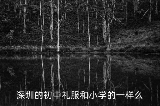 深圳的初中禮服和小學(xué)的一樣么