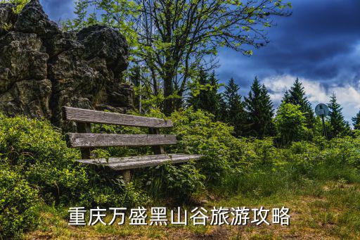 重慶萬盛黑山谷旅游攻略