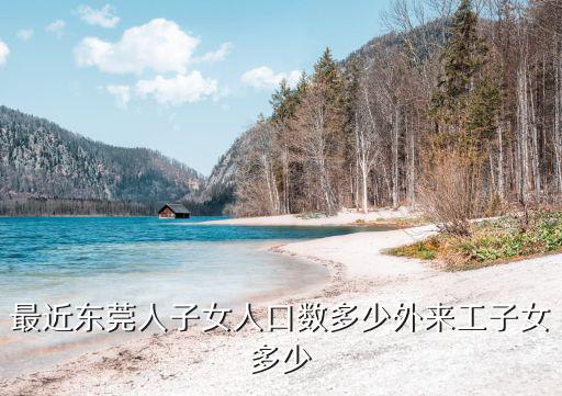 最近東莞人子女人口數多少外來工子女多少