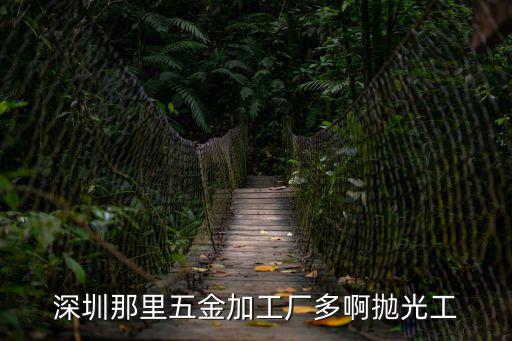 深圳那里五金加工廠多啊拋光工