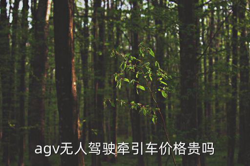 agv無人駕駛牽引車價格貴嗎