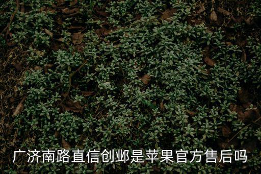直信創鄴廣州電話，廣濟南路直信創鄴是蘋果官方售后嗎