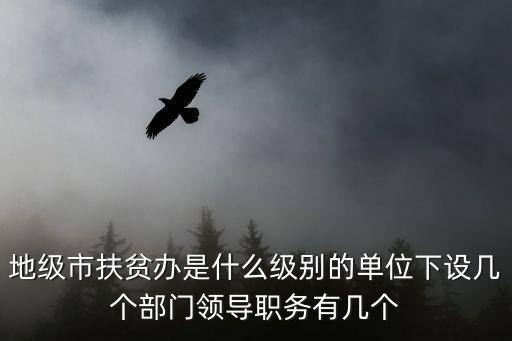 重慶市扶貧辦領導分工，重慶市扶貧開發辦公室屬于什么級別的單位