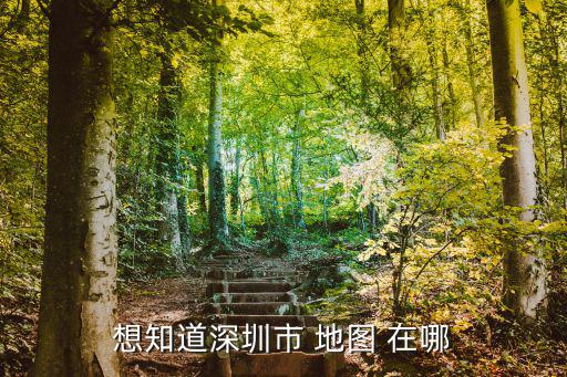 想知道深圳市 地圖 在哪