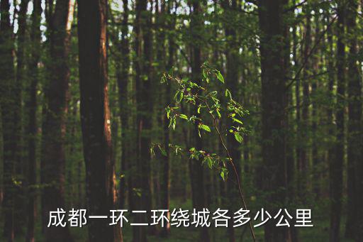 成都一環二環繞城各多少公里