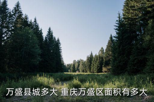 重慶市萬盛區，重慶萬盛屬于哪個區