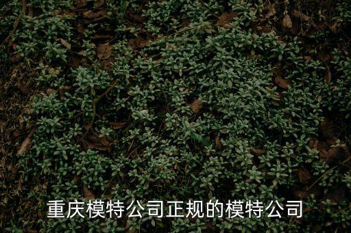 重慶模特公司正規的模特公司