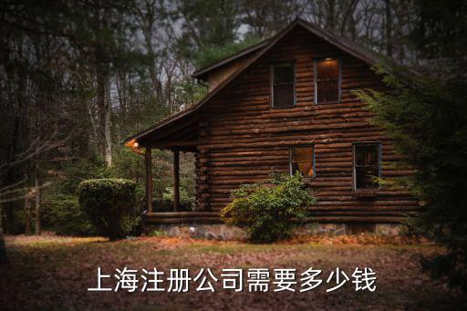 上海市工商注冊多少錢，上海注冊公司需要多少錢