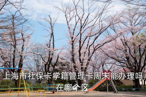 上海市長寧區領社保卡在哪，上海市社保卡學籍管理卡周末能辦理嗎在哪個區