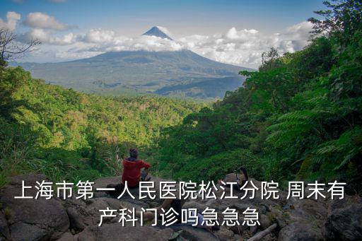 上海市第一人民醫院松江分院 周末有產科門診嗎急急急