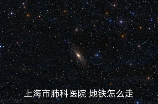 上海市肺科醫(yī)院 地鐵怎么走