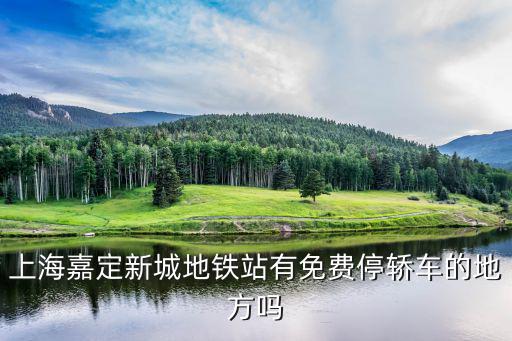 上海嘉定新城地鐵站有免費停轎車的地方嗎