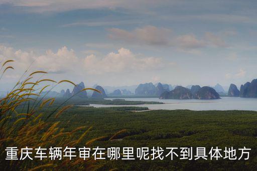 重慶市江北區汽車檢測線，重慶車輛年審在哪里呢找不到具體地方