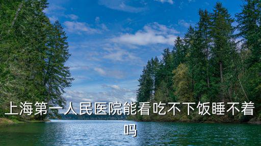 上海市第一人民醫(yī)院消化林輝，上海第一人民醫(yī)院能看吃不下飯睡不著嗎