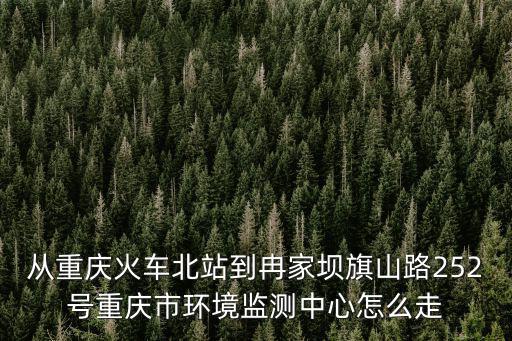 從重慶火車北站到冉家壩旗山路252號重慶市環境監測中心怎么走