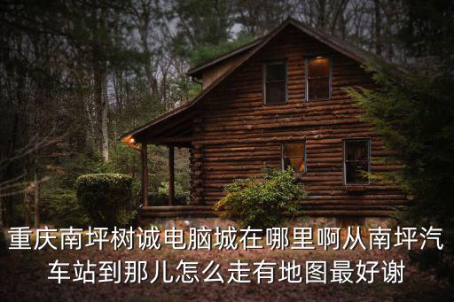 重慶南坪樹誠電腦城在哪里啊從南坪汽車站到那兒怎么走有地圖最好謝