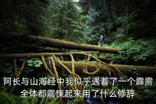 阿長與山海經中我似乎遇著了一個霹靂全體都震悚起來用了什么修辭