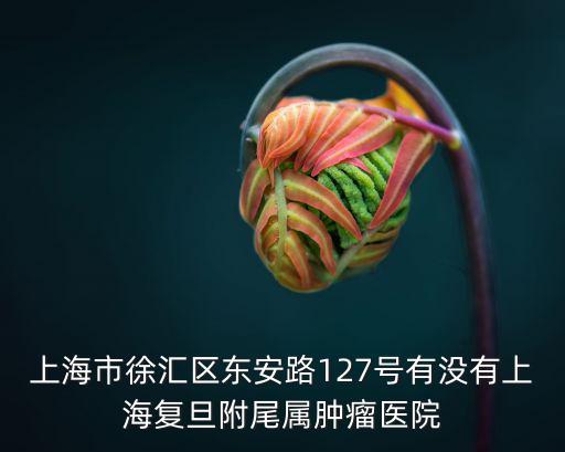 上海市第五人民醫院砍人，上海市徐匯區東安路127號有沒有上海復旦附尾屬腫瘤醫院