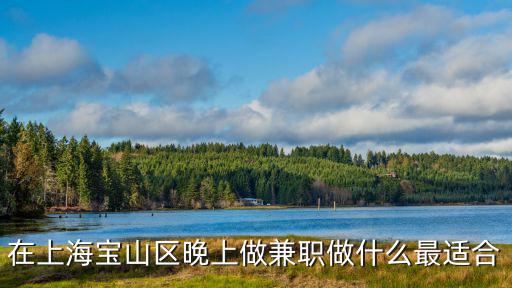 在上海寶山區(qū)晚上做兼職做什么最適合