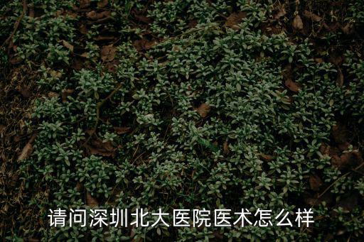 北京大學深圳醫院泌尿外科怎么樣，北京大學深圳醫院各科的醫術水平怎么樣