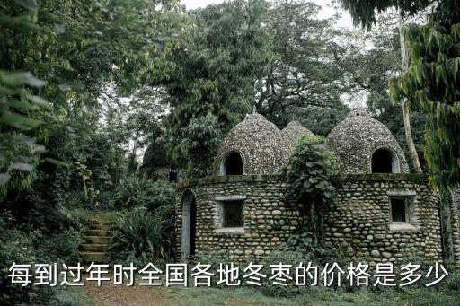 每到過年時全國各地冬棗的價格是多少