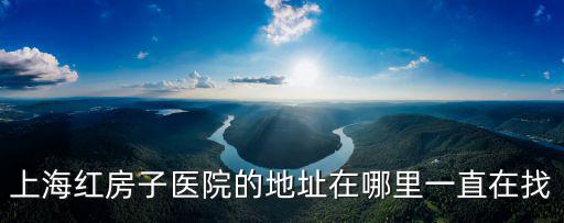 上海紅房子醫院的地址在哪里一直在找