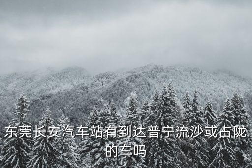 東莞長安到普寧的車嗎，東莞長安回揭陽普寧路程是怎樣的火車和客車分別是怎樣的