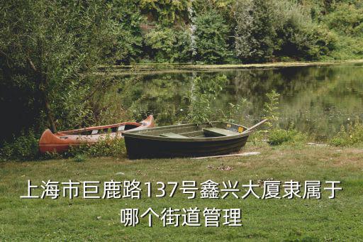 上海市盧灣區(qū)巨鹿路137號，上海市巨鹿路在哪個區(qū)