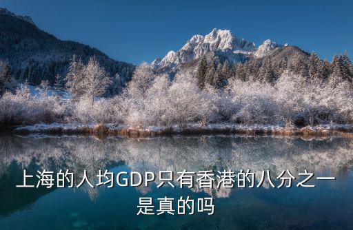 上海市 地均gdp，上海的GDP是多少