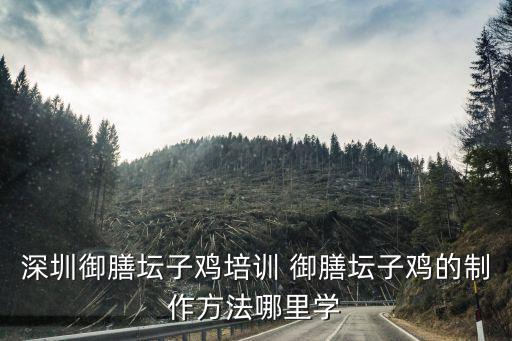 深圳御膳壇子雞培訓 御膳壇子雞的制作方法哪里學