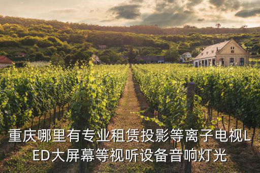 重慶哪里有專業租賃投影等離子電視LED大屏幕等視聽設備音響燈光