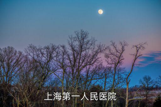 上海第一人民醫(yī)院