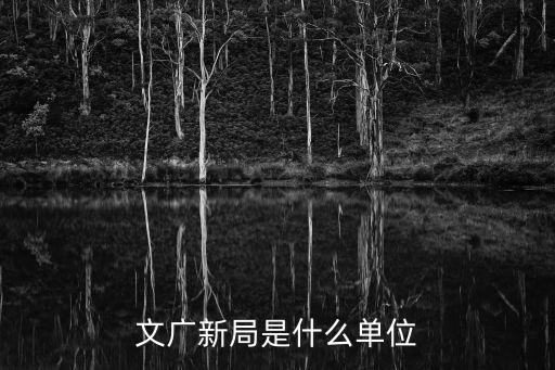 文廣新局是什么單位
