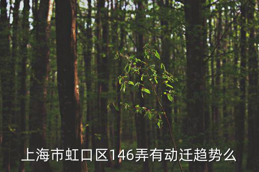上海市虹口區(qū)146弄有動(dòng)遷趨勢(shì)么