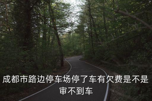 成都市路邊停車場欠費(fèi)，成都路邊違章停車逾期不交罰款滯納金怎么收取