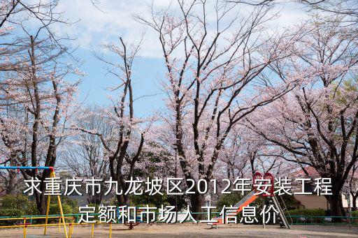重慶市九龍坡區(qū)信息價，求重慶市九龍坡區(qū)2012年安裝工程定額和市場人工信息價