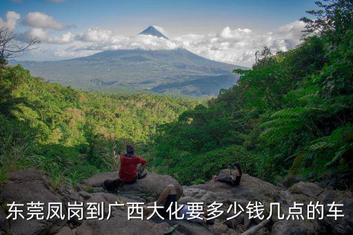 東莞鳳崗到廣西大化要多少錢幾點的車