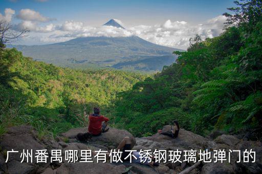 不銹鋼電動門 廣州，廣州番禺哪里有做不銹鋼玻璃地彈門的