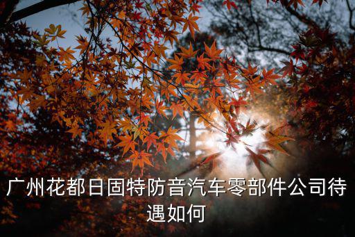 trw汽車集團廣州分公司待遇怎樣，廣州花都日固特防音汽車零部件公司待遇如何